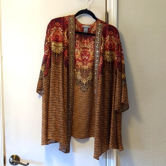 Catherines Cascade Sheer Cardigan - 22/24 - Picture 2 of 8